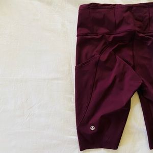 Lululemon Fast and Free 10” Short Sz 6